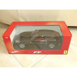 �y���������z�z�r�[�@�͌^�ԁ@�ԁ@���[�V���O�J�[ �t�F���[���u���b�N×ferrari ff noir hotwheels x5526 118