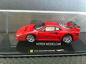 �y���������z�z�r�[�@�͌^�ԁ@�ԁ@���[�V���O�J�[ �z�b�g�z�C�[���G���[�g�t�F���[�����}���R���y�e�B�c�B�I�[�l�e�X�g���b�h×hot wheels elite 143 ferrari f40 le mans competizione test car red art x5507