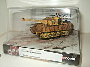 yzzr[@͌^ԁ@ԁ@[VOJ[ R[M[hCc^CK[^NXP[corgi cc60502 ww2 legends, german tiger 1 tank, 101st ss spabzt en echelle 150