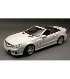 【送料無料】ホビー　模型車　車　レーシングカー メルセデスホワイトmercedes sl 63 amg 2009 white 118