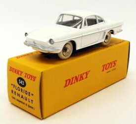 【送料無料】ホビー　模型車　車　レーシングカー アトラスルノーフロリダモデルatlas editions dinky toys model car 543 renault floride white