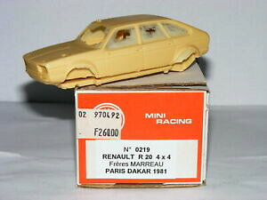 yzzr[@͌^ԁ@ԁ@[VOJ[ ~j[VOm[^[{p_J[[Lbgmini racing 0219 renault 20 4x4 turbo 1981 parisdakar 174 resine kit 143