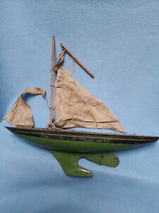yzzr[@͌^ԁ@ԁ@[VOJ[ re[Wbgvintage triang jouets metal coque pond yacht pour renovation