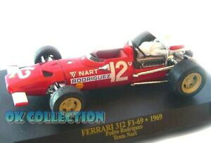yzzr[@͌^ԁ@ԁ@[VOJ[ tF[yhhQX`[{bNXI143 f1ferrari 312 f169 1969 pedro rodriguez team nart coperchio box rigido