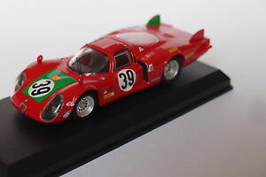【送料無料】ホビー 模型車 車 レーシングカー アルファロメオ#ルマンペデスタルbest alfa romeo 332 lunga 39 le mans 1968 sur socle 143