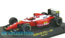 【送料無料】ホビー　模型車　車　レーシングカー フェラーリジャンアレジボックスオン143 f1 ferrari f93a 1993 jean alesi coperchio box rigido