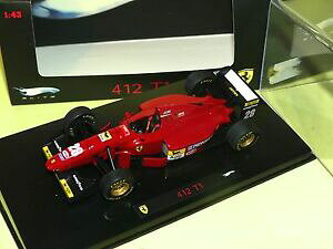 �y���������z�z�r�[�@�͌^�ԁ@�ԁ@���[�V���O�J�[ �t�F���[���o�[�K�[�G���[�gferrari 412 t1 1994 berger ?hotwheels elite 143