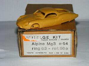 �y���������z�z�r�[�@�͌^�ԁ@�ԁ@���[�V���O�J�[ �A���p�C�����m�[�j�����u���N�����N���L�b�g�L��jielge 56e alpine m63 renault 1963 nurburgring 1000kms 92 resine kit 143