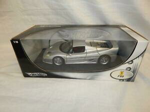 �y���������z�z�r�[�@�͌^�ԁ@�ԁ@���[�V���O�J�[ �t�F���[���{�b�N�Xhotwheels ferrari f50 argent en parfait etat, dans sa boite 118