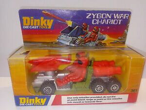 �y���������z�z�r�[�@�͌^�ԁ@�ԁ@���[�V���O�J�[ �g���b�Ndinky 361 zygon war chariot excellent boxed condition