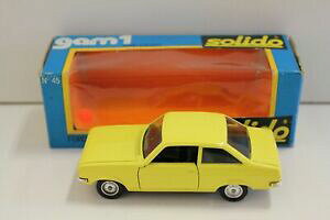 yzzr[@͌^ԁ@ԁ@[VOJ[ tH[hGXR[ghACG[IWisolido no 45 ford escort 2 portes jaune original 1976boxedrare