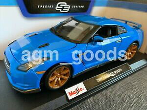 yzzr[@͌^ԁ@ԁ@[VOJ[ J[fmaisto 118 scalenissan gtr r35bleudiecast modele voiture
