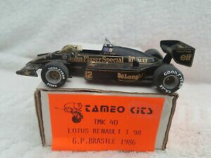 yzzr[@͌^ԁ@ԁ@[VOJ[ [^Xm[ACgZiuWtameo 143 tmk 40 lotus renault t 98 ayrton senna bresil gp 86 pret construit voiture