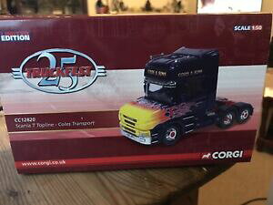 yzzr[@͌^ԁ@ԁ@[VOJ[ R[M[XJjAcorgi 150 cc12820 scania t toplinecoles transport