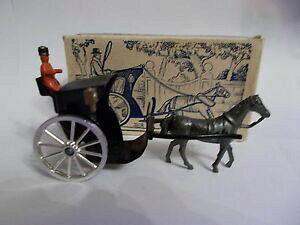 �y���������z�z�r�[�@�͌^�ԁ@�ԁ@���[�V���O�J�[ �L���u���B���e�[�Wmorestone fiacre cab boxed vintage 1959