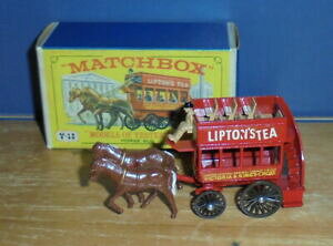 yzzr[@͌^ԁ@ԁ@[VOJ[ }b`hoXmatchbox yesteryear y12 horse drawn bus londonien type b timon issue 7