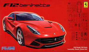 �y���������z�z�r�[�@�͌^�ԁ@�ԁ@���[�V���O�J�[ �t�F���[���v���X�`�b�N���f���L�b�gferrari f12 berlinetta 124 plastic model kit fujimi