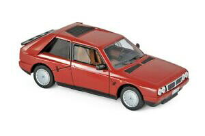 �y���������z�z�r�[�@�͌^�ԁ@�ԁ@���[�V���O�J�[ �����`�A�f���^�X�P�[��lancia delta s4 1985 en rouge echelle 143 par norev 785016