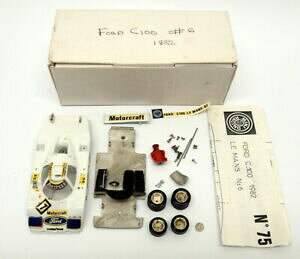 �y���������z�z�r�[�@�͌^�ԁ@�ԁ@���[�V���O�J�[ �~�j���[�V���O�X�P�[���z���C�g���^���L�b�g�t�H�[�h���}��mini racing 143 scale white metal kit 75 ford c100 le mans 1982