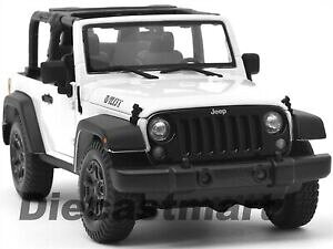 yzzr[@͌^ԁ@ԁ@[VOJ[ W[vO[~j`AJ[118 2014 jeep wrangler willys blanc voiture miniature par maisto 31610