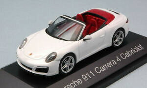 yzzr[@͌^ԁ@ԁ@[VOJ[ |VFJJuIfporsche 911 carrera 4 cabriolet white 143 model herpa
