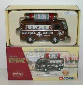 yzzr[@͌^ԁ@ԁ@[VOJ[ R[M[XP[vW[corgi 143 scale heritage ex70633 peugeot d3a chicoree williot