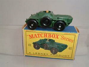 yzzr[@͌^ԁ@ԁ@[VOJ[ }b`V[Ys[N^Cv{bNXtFbgXJEgmatchbox lesney serie 61 bis voiture blindee ferret scout avec sa boite de type d c pics
