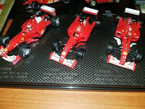 �y���������z�z�r�[�@�͌^�ԁ@�ԁ@���[�V���O�J�[ �X�J���V���[�}�b�n�t�F���[��hotwheels scala 143 f1 3 x car set schumacher ferrari 20002001 e 2002