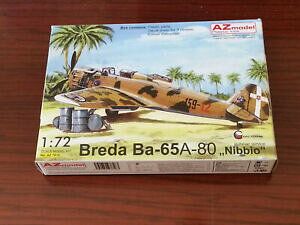 �y���������z�z�r�[�@�͌^�ԁ@�ԁ@���[�V���O�J�[ ���f���u���_���W�Aaz model breda ba 65 a80 172 regia aeronautica