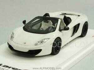 yzzr[@͌^ԁ@ԁ@[VOJ[ }N[NzCgmclaren mp412c spider 2013 white 143 truescale tsm134335