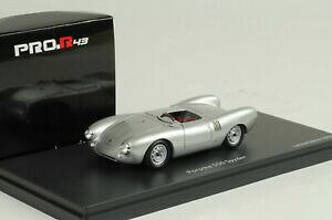 yzzr[@͌^ԁ@ԁ@[VOJ[ |VFXpC_[Vo[f1954 porsche 550 spyder silver argent 143 schuco pror