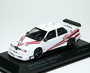 �y���������z�z�r�[�@�͌^�ԁ@�ԁ@���[�V���O�J�[ �A���t�@�����I�v���[���{�f�B�J���[���f�����[�V���Oalfa romeo 155 v6 tiplain body color model blanc whitehpi racing 8042 143