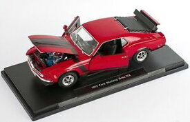 【送料無料】ホビー　模型車　車　レーシングカー フォードムスタングボスレッドモデルlivraison rapide ford mustang boss 302 1970 rouge red welly modele auto 118 nouveau ovp