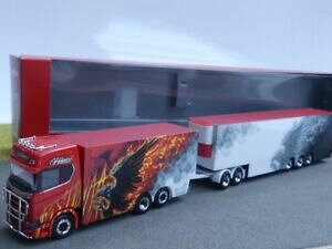 yzzr[@͌^ԁ@ԁ@[VOJ[ XJjA187 herpa scania cs 20 hd eurocombi ristimaa fire bird fin 308489