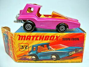 �y���������z�z�r�[�@�͌^�ԁ@�ԁ@���[�V���O�J�[ �}�b�`�{�b�N�X�g�b�vmatchbox sf no 37b soopa coopa lilametallic fleur top dans box