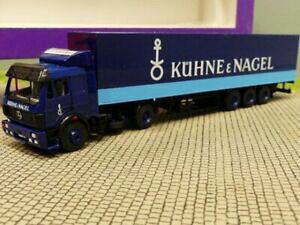 【送料無料】ホビー 模型車 車 レーシングカー スーツケースセミトレーラ187 bamp;s mb sk audacieuses amp; ongles valise semiremorque