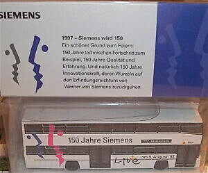 �y���������z�z�r�[�@�͌^�ԁ@�ԁ@���[�V���O�J�[ �V�[�����X�o�X�g���b�Nasiemens sera 150 bus werbemodell camion wiking 187 a
