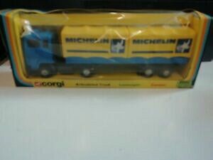 �y���������z�z�r�[�@�͌^�ԁ@�ԁ@���[�V���O�J�[ �R�[�M�[�t�H�[�h�~�V�������g���b�N�{�b�N�Xcorgi 1109 ford articule camion michelin original cret de 1979 comme neuf