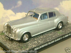 yzzr[@͌^ԁ@ԁ@[VOJ[ ~j`AWF[Y{h[XCXVo[NEhr[miniature 143 james bond 007 rollsroyce argent cloud ii a vue pour kill