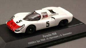 yzzr[@͌^ԁ@ԁ@[VOJ[ |VFXpffporsche 908 5 spa 1968 hermann stommelen 143 model schuco