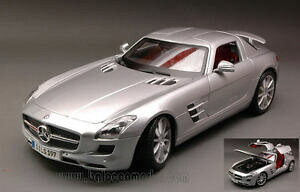 yzzr[@͌^ԁ@ԁ@[VOJ[ ZfXVo[fmercedes sls amg 2010 silver 118 model 36196s maisto