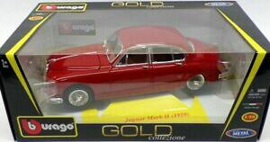 �y���������z�z�r�[�@�͌^�ԁ@�ԁ@���[�V���O�J�[ �W���K�[���f��burago 118 jaguar mk2 1959rouge voiture modele
