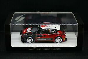 �y���������z�z�r�[�@�͌^�ԁ@�ԁ@���[�V���O�J�[ �X�p�[�N�V�g���G�������e�J���������[�N���X�i�C�g�����[143 spark citroen c3 wrc rallye monte carlo 2017 kris meeke nuit rally