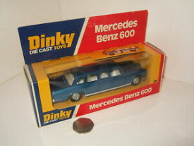【送料無料】ホビー　模型車　車　レーシングカー メルセデスベンツボックスダイカストモデルrare dinky 128 mercedes benz 600 diecast model with original dinky box