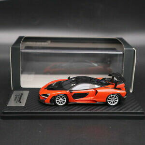 yzzr[@͌^ԁ@ԁ@[VOJ[ f}N[ACgZiIW~model 143 mclaren senna ayrton v8 mira orange 2018 limited edition
