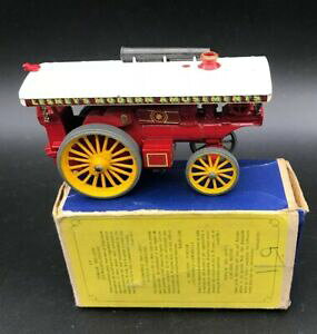 �y���������z�z�r�[�@�͌^�ԁ@�ԁ@���[�V���O�J�[ �}�b�`�t�@�E���[�G���W���{�b�N�Xmatchbox y9 fowler showmans enginen comme neuf in box