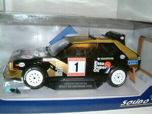 yzzr[@͌^ԁ@ԁ@[VOJ[ `Af^[fAXgDAX_CJXg118 lancia delta s4 1986 rally de asturias, solido diecast