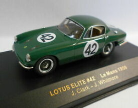 【送料無料】ホビー　模型車　車　レーシングカー ネットワークスケールロータスエリート＃ルマンixo 143 scale lmc068 lotus elite 42 le mans 1959