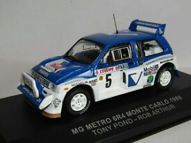【送料無料】ホビー　模型車　車　レーシングカー ネットワークモンテカルロラリー＃ixo mg metro 6r4 rallye monte carlo 1986 5 t pond 143 edition limitee de 1,000