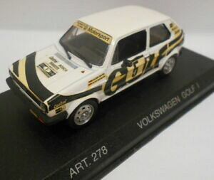 【送料無料】ホビー 模型車 車 レーシングカー コーギースケールアートゴルフcorgi detail echelle 143 art278 vw golf 1